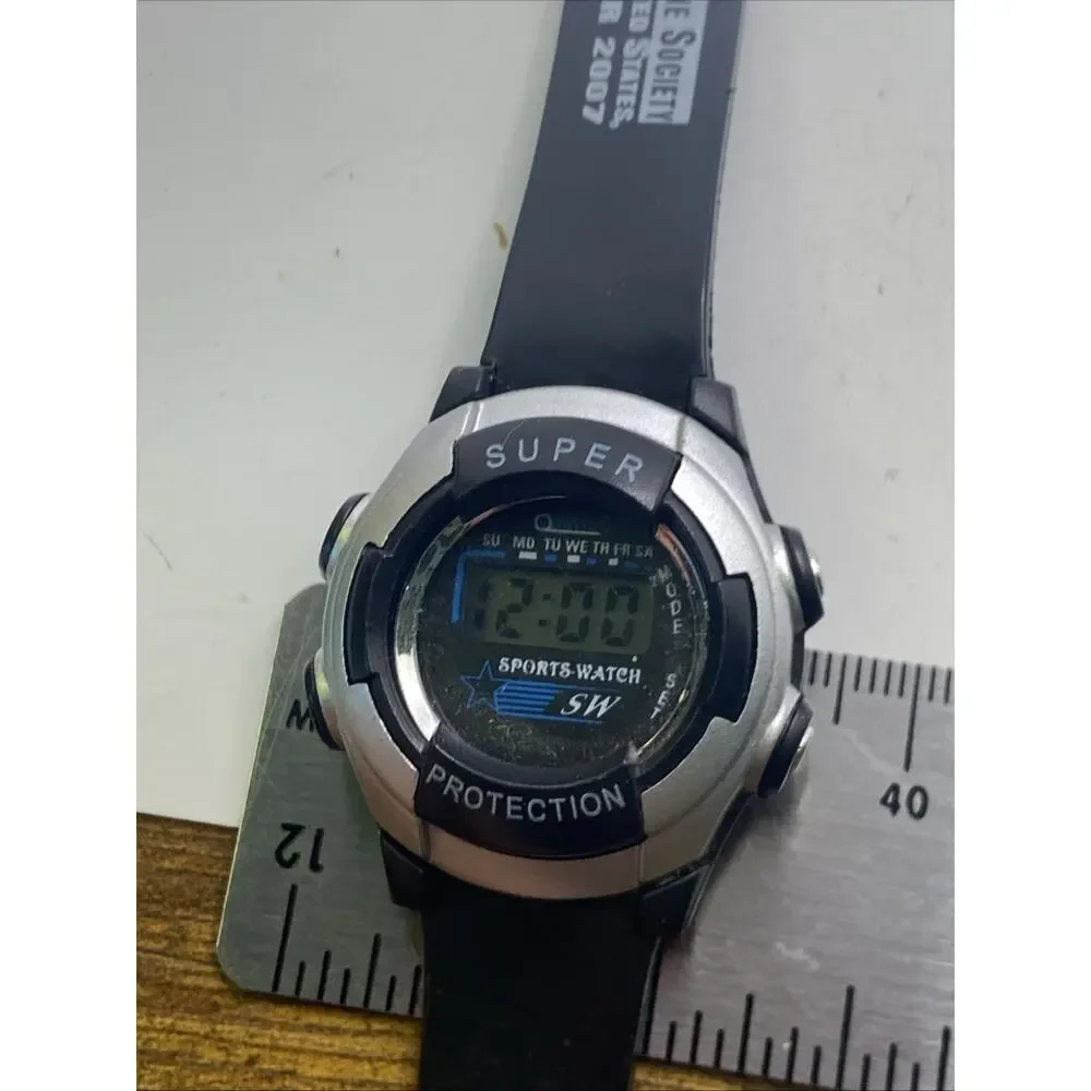 Vintage Humane Society Womens Multifunction Watch New Battery